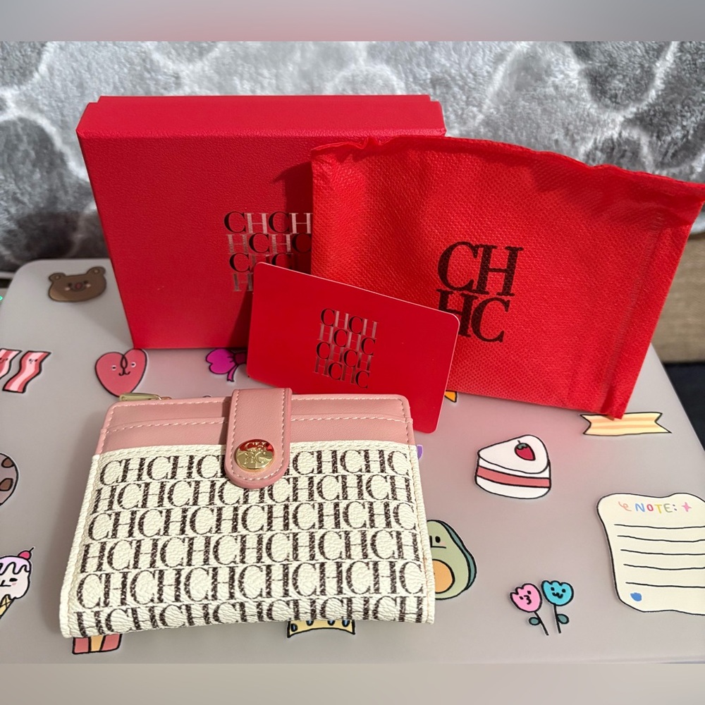 Carolina Herrera Japanese Envelope Card Wallet